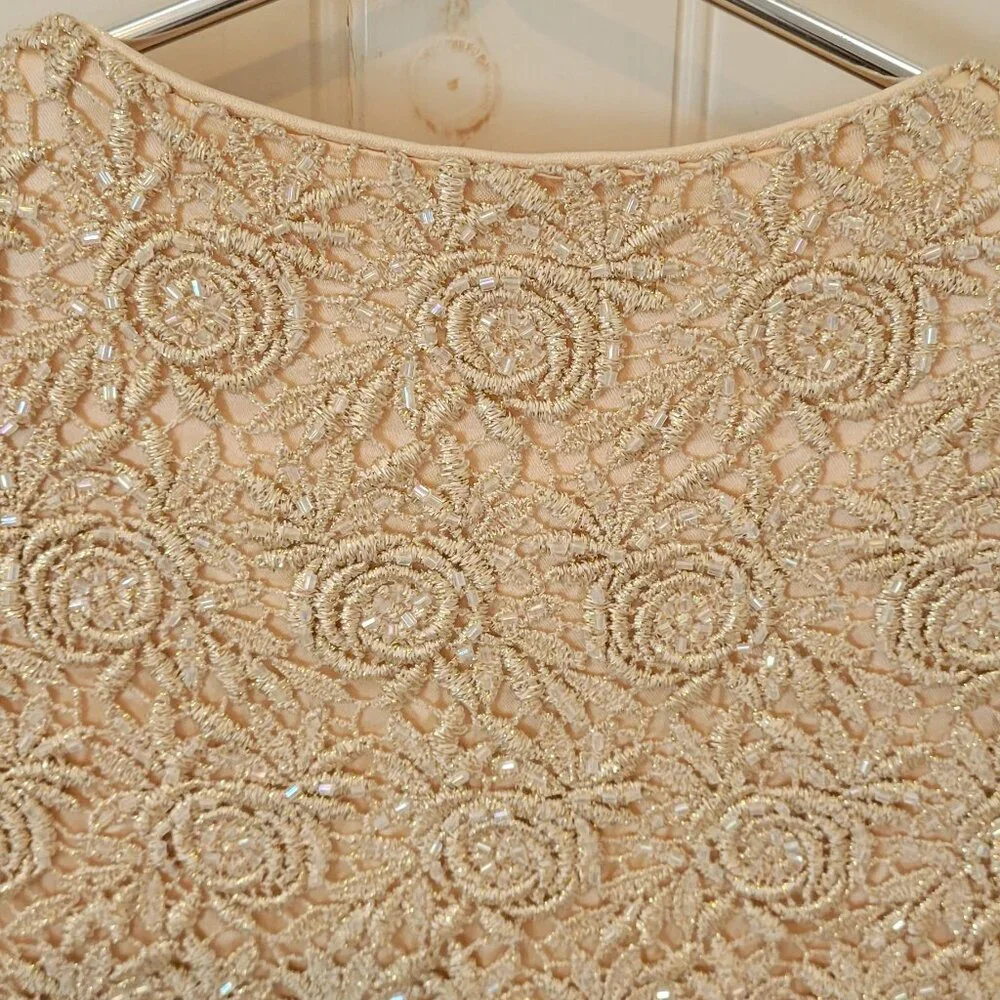 Vintage Lace & Sequin Shrug - Picture 5 of 5